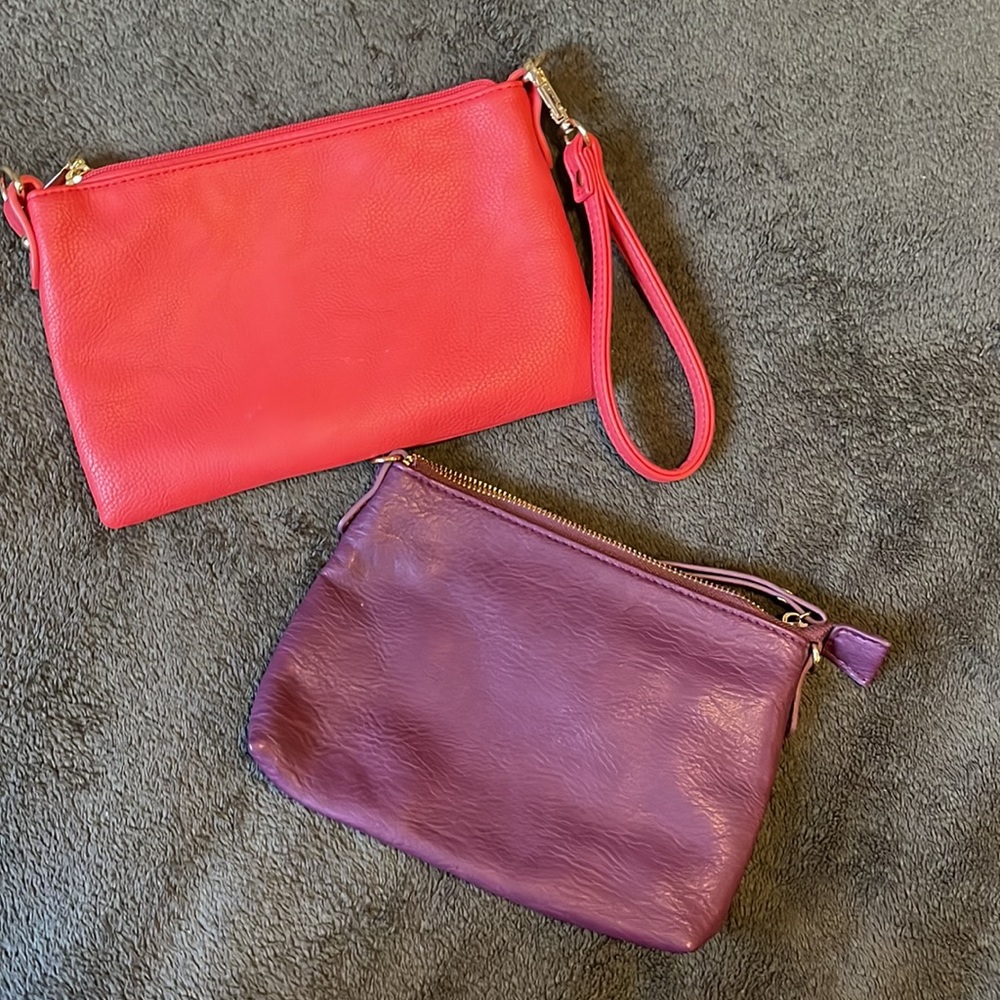 Two wristlets 💜🧡 - Picture 2 of 3